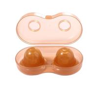 Silicone Nipple Corrector for Flat Inverted Nipples, Women Invisible Nipples Nipples Aspirator Puller(Champagne)