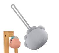 Silicone Nipple Storage Case - Portable Animal Shape Nipple Storage Holder | Pacifier Organizer Bag with Lanyard for Daily Outings, Long Trips, Walks, Camping