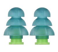 Silicone Noise Reduction Earplugs | 25dB Reusable for Sleeping/Studying/Travel | Christmas Tree Shape Low Pressure | Comfort Fit, Hearing Protection
