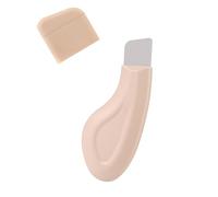 Silicone Nose Blackhead Remover Scraper, Black Head Remover Spatula Extractor Deep Clean Master for Skin Face Scrubber Clean Facial and Nose Tool (Beige)