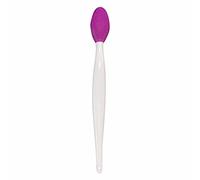 Silicone Nose Brush Cleaning Blackhead Double-Sided Massage Brush Nose Brush Lip Brush Beauty Cleaning Tool (Purple, One Size)