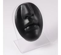 Silicone Nose Model Soft Jewelry Rack Black Lip Stud Display Stand Nude Human Face Model Rack for Women