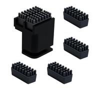 Silicone Nozzle Brush And Wiper For 3D Printer, Cleaning Tool Kit With 4 Silicone Brushes, Nozzle Cleaning Solution, Easy To Install, High-Quality Aluminum, Matte Finish, 3D Printer Accessory