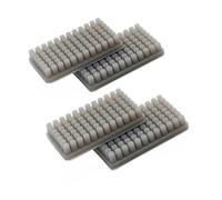 Silicone Nozzle Brush Wiper for QIDI 4 Plus, Heat-Resistant 3D Printer Nozzle Cleaner Tool Kit, 4-Piece Set