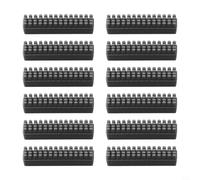 Silicone Nozzle Cleaner for A1 Mini 12pcs Silicone Nozzle Cleaner | Compatible with A1 Mini only, removes for pla for petg ABS , improves print quality, easy install, gray color