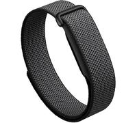 Silicone & Nylon Band for Fitbit Air | Adjustable Woven Nylon Strap Bands | Replacement Breathable Sport Straps | Anti-Sweat Armband Wristband For Screenless Fitness Tracker (Pink, Nylon)