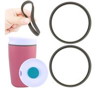 Silicone O Ring Gasket for Owala Smoothsip,Leak-Proof Seal Replacement Parts Ring Piece Accessories Compatible with Owala Smoothsip 12oz/20oz Slider Insulated Stainless Steel Coffee Tumbler