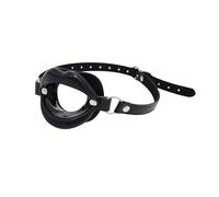 Silicone Open Mouth Gag Sex Toys for Adults Fetish Sm Bondage Mouth Plug Lips Shape Erotic Fixation O Ring Dilator Black One Size