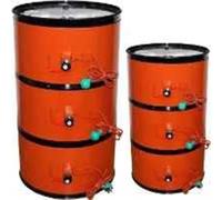 Silicone Pail Heater, Metal Drum Heater with Adjustable Thermostat for Industrial Use, 2000W, Fits Standard 200L Barrels, Efficient Heating Solution