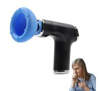 Silicone Palm Chest Percussion Cup,Chest Physical Aid Therapy Cup Chest Sputum Remover for Patients Bedridden, Electric Chest Physical Aids with Fascia Vibration,Chest Physical Therapy Aids