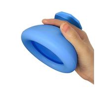 Silicone Palm Chest Percussion Cup, Chest Physical Aid Therapy Cup for Elderly Patients, Mucus Flutter Removal Device, Phlegm Remover, Percussion Treatment for Expectoration Problem