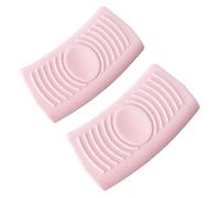 Silicone Pan Handle Covers 2Pcs Pot Handle Holder Heat Resistant Silicone Hot Skillet Handle Covers Anti Scald Assist Handle Holder Grip for Cast Iron Pans(Color1)