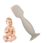 Silicone Paste Spatula - Cream Applicator, Smooth Diaper Cream Spreader, Suction Cup Base for Stability, Reusable Hygiene Silicone Tool, Skincare Easy Handling | Paste Spatula for Care