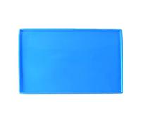 Silicone Pastry Mat Roll Cake Tray for Baking, Flexible Nonstick | Blue Silicone, Multipurpose Use for Muffins and Table Setting, Anti Hot Finish, Lightweight Design