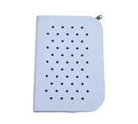 Silicone Pen Holder | Large Capacity Waterproof Silicone Pencil Case | Soft Portable Pencil Pouch for Home, Classroom, Workplace, Paper Pouch, Large Pure Light Blue, Se référer au descriptif, Refer to