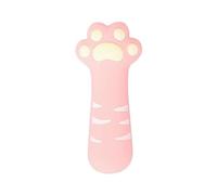 Silicone Pencil Case in Pink - Cute Cat Paw Shape Soft Pencil Case with Zipper, Cute Kawaii Design, Perfect for School, Office & Travel