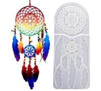 Silicone/Pendant Feather Mold/Epoxy Casting Wall Decoration Mold Suitable for Jewelry Resin Silicone Molds for Wall Decoration