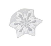 Silicone Pendant Mold Christmas Tree Snowflake Hanging Decoration Jewelry Making Accessories for Craft Lover High Temperature Resistant Silicone Mold