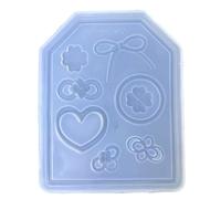 Silicone Pendant Mold Jewelry Making Accessories Silicone Texture Great for and Home Projects Mold