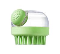 Silicone Pet Bath Brush | furcobra pro,poodle brush,self cleaning hair brush,180ml Shampoo Dispenser & Detachable Head,One-Hand Control & Bath Time Solution - Long/Short Haired Cats & Dogs