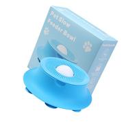 Silicone Pet Slow Feeder Bowl for Dogs and Cats, Raised Dome Lick Top, Suction Cup Feeding Bowl, 5.98 in Round Size Pet Feeder Slow Eating Dog Cats Treat Lick Suction Base Textured Top Raised Dome