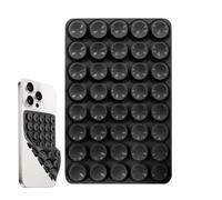Silicone Phone Grip - Smartphone Back Grips, Suction Cup Phone Case | Non-Slip Suction Cup Cell Holder, Double Sided Handles On The Back, Portable, Movable Holder, Square Accessories F