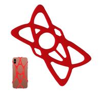 Silicone Phone Mount Tether | Elastic Motorcycle Phone Holder Band | Silicone Security Bands Compatible | Bike & Scooter Phone Mount with Quick-Release, Anti-Slip Grip for Outdoor Riding