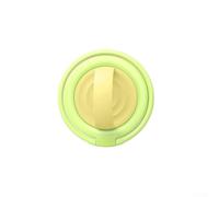 Silicone Phone Ring Holder 360° Rotating Grip Stand(Green + Yellow)