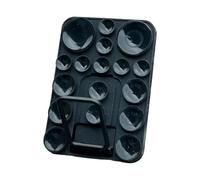 Silicone Phone Suction Cup Cup Phone Suction Handle Double-Sided Phone Case Mount Sticky Stand Sauct Tup Portable Adjustable Adhesive Mobile Phone Stand for Desktop, Centre Console, Offices