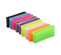 Silicone Pickleball Paddle Protector For Ring, Tennis Racquet Handle Strap, Non Slip Overgrip Securer Band, Washable Racket End Cap Finisher, 9 Pieces