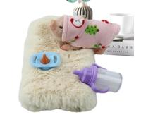 Silicone Pig - Realistic Pet Pig Doll | Pigs Toy Toy with Bottle Pacifier Clothes Pad for Girls Boys | Soft Silicone Baby Piglet Animal Toys for Kids Pretend Play Nurturing
