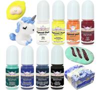Silicone Pigment Paste 8-Color Taba Squishy Kit Mould Making Basic Colors