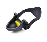 Silicone Piss Urinal Mouth Gag with 4 Funnel Plug Bondage Head Harness Belt BDSM for Adult Games Sex Toys Black One Size