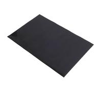 Silicone placemats, Extra Large Tabletop Protectors, Heat and Non Slip Silicone mats, Suitable for Dining Tables, Solid Color (Black)