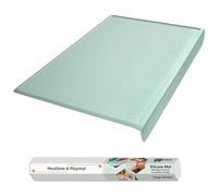 Silicone Placemats for Kids and Toddlers with Edge Protection, Silicone Placemats for Dinning Table, Craft Mats to Protect Table, Non-Slip & Easy to Clean, 1.5mm Thick - 18"x12" - Sage Green