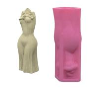 Silicone Plant Pots Mold Vase Mold Human Body Shape Craft Planter Molds Silicone Texture for Planter Flowerpot