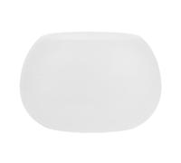 Silicone Planter Mold for Resin Crafting, Round Oval White | Smooth Nonstick Finish, Easy Release Shaping, for Garden Hobbyists, Resin Artists, School Art Classes