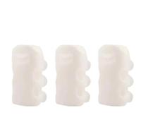 Silicone Plastic Showerhead Suction Cup Base Non Perforated Showerhead Bracket Rain Showerhead Hanging Showerhead Holder(White-3pcs)