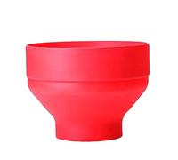Silicone Popcorn Bowl Microwave Popcorn Maker Collapsible Hot Air Pop Corn Popper Bowl With Lid