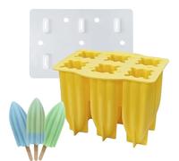 Silicone Popsicle Molds, Pop Moulds, Pop Molds, Safe Stick Molds, Stick Maker | Popsicle Molds, Silicone Popsicle Molds with Lids for Kids, Yogurt, Jam