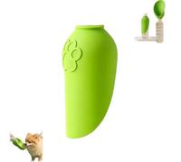 Silicone Portable Dog Water Bottle Adapter, Dog Travel Water Bottle, with Drinking Bowl, Foldable Leaf Design, for Walk and Camping Pet Campin (#A)