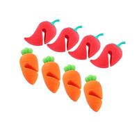 Silicone Pot Lid Boil Stoppers 8pcs Heat Resistant Spill Protectors