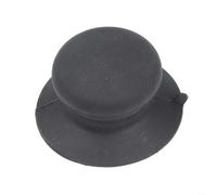 Silicone Pot Lid Handle, Heat Resistant Non-Slip Suction Cup Knob for Camping Cookware Lunch Box Kitchen Lids, Easy to Clean, Black Green Yellow(Black)