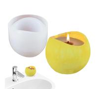Silicone Pot Mould - Casting Container Flexible Organiser, Cup Shape Decorative | Vessel Shaper Durable Resin Planter Frame Artistic Storage Design for Indoor Plant Candle Holder Work Area R