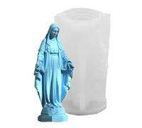 Silicone Praying Girl Designs for Creating Decorative Casting and Soap