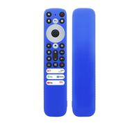 Silicone Protecitve Case Cover for TV Remote Control for TCL RC902V FMR1,Smart Television Voice Controller Case Sleeve Holder Protector Skin (Blue)