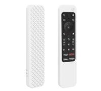 Silicone Protecitve Case Cover for Voice Remote Control for Sony 4K Ultra HD TV X80K X90K X95K Series 2022 Model RMF-TX800U,Smart TV Controller Sleeve Holder Protector Skin (white)