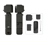 Silicone Protection Case Compatible With Dji Pocket 4 - Anti-collision Gimbal Cover Scratch-resistant Shell With Precise Cutouts for Travel Vloggers,resilient Soft Skin Accessory for Camera (Black)