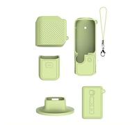 Silicone Protection Case Compatible With Dji Pocket 4 - Anti-collision Gimbal Cover Scratch-resistant Shell With Precise Cutouts for Travel Vloggers,resilient Soft Skin Accessory for Camera (Green D)