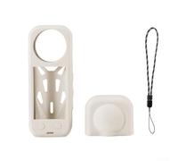 Silicone Protection for Insta360 X5, Engineered for Photographers Seeking Durability and Style (White)